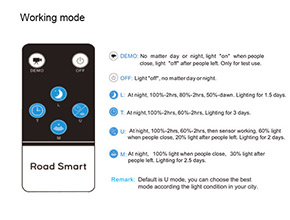 Road Smart solar street lights light up low-carbon life